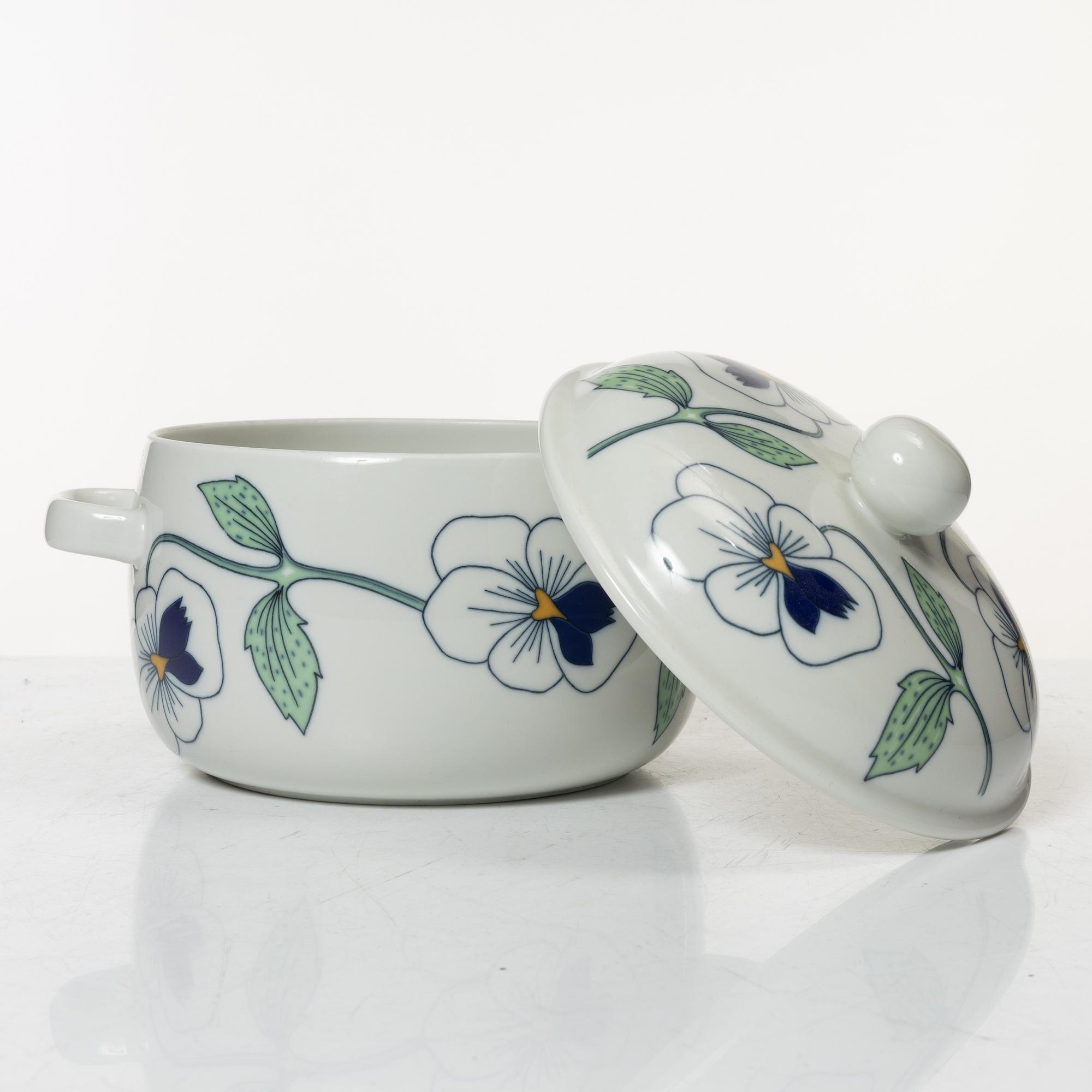 Sylvia Leuchovius, matservis, 30 delar, "Sylvia", 250 år Jubileumsservis, Rörstrand.