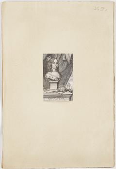 OKÄND KONSTNÄR 1600/1700-TAL, gravyer, 6st.