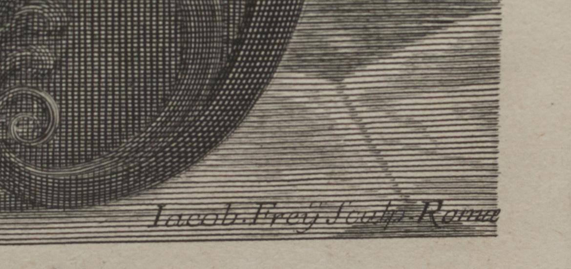 KOPPARSTICK, 2 delar. Bl.a efter Raphael. 1700/1800-tal.