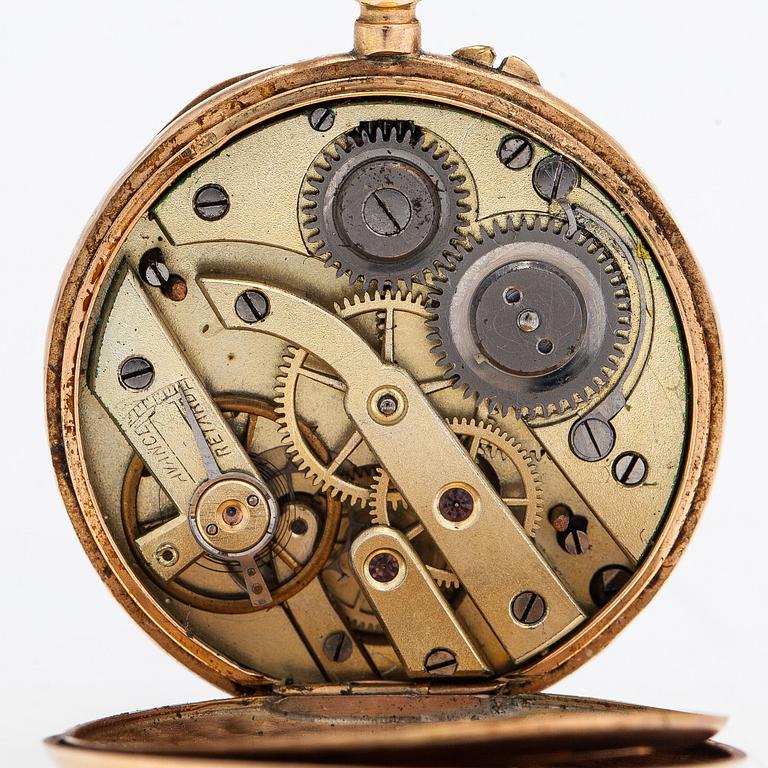 Pocket watch, 33.5 mm.