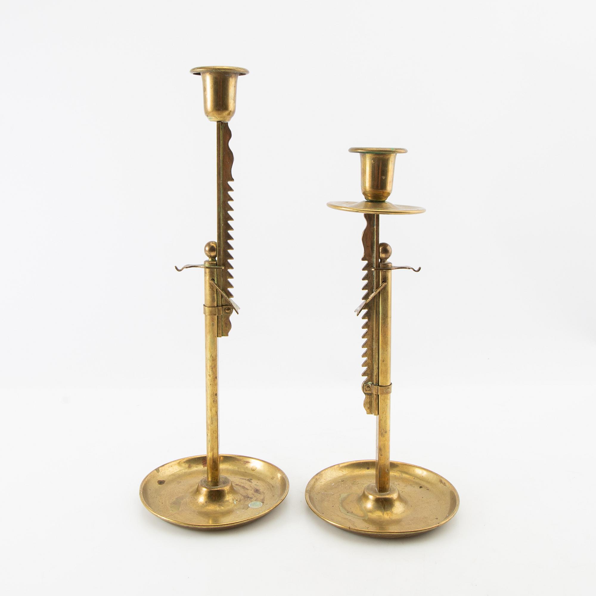 Candelabras, 2 pcs, first half of the 20th century.