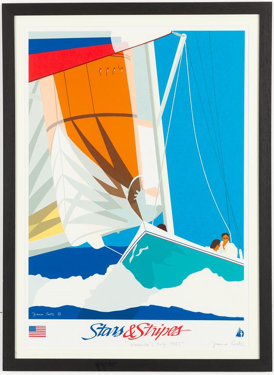 Franco Costa, "Stars and Stripes - America's Cup 1987".