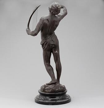 GEORGE BAREAU, efter, skulptur, brons, 1900-talets andra hälft.