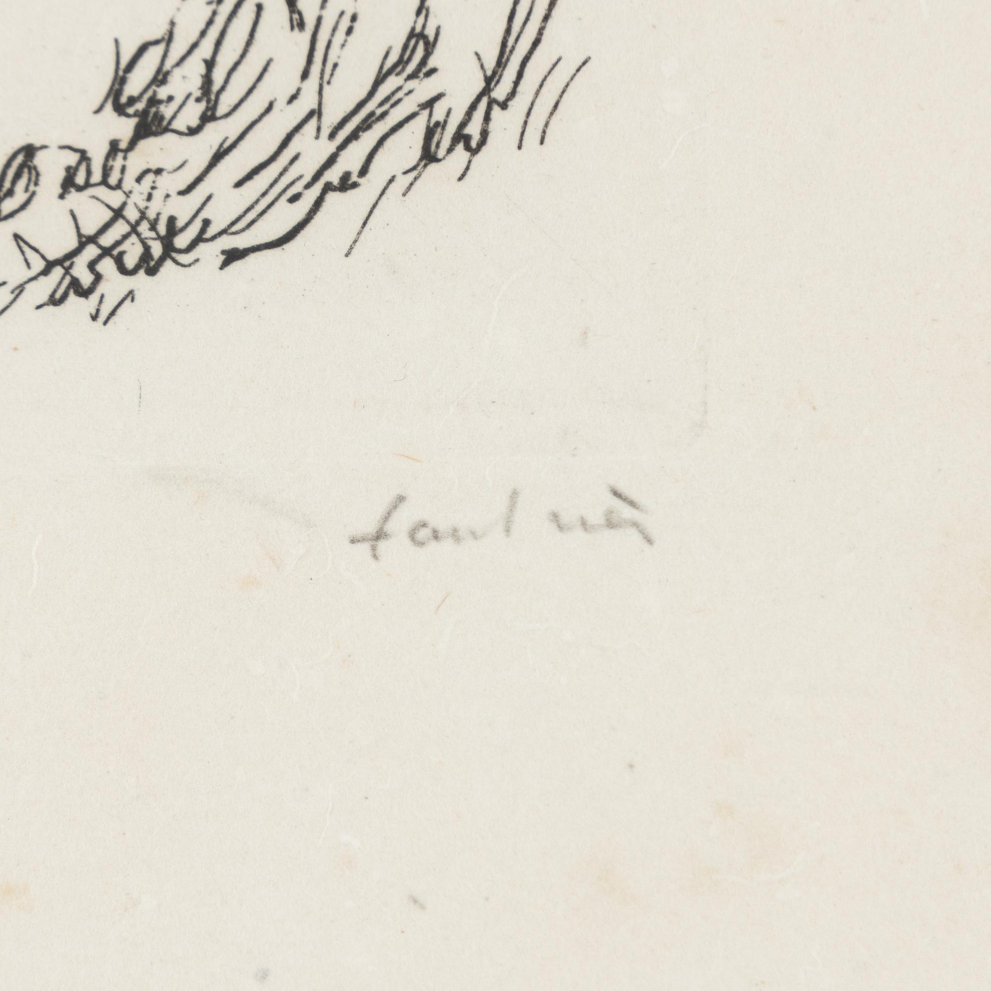 Jean Fautrier,  Figurkompositioner, 2 st.