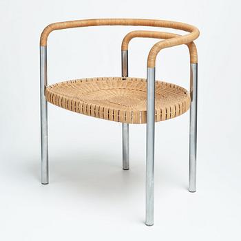 Poul Kjaerholm, a "PK 12" chair, edition E Kold Christensen, Denmark ca 1962.