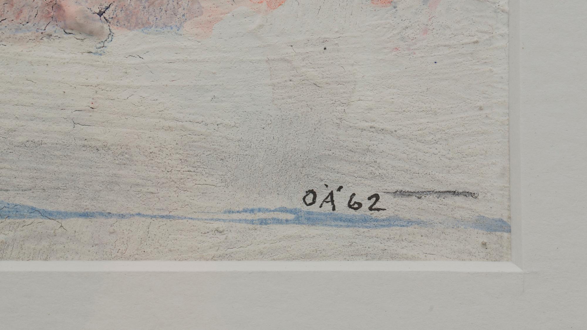 OLLE ÄNGKVIST, signerad och daterad -62.