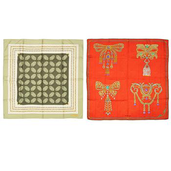 Cartier, scarves, 2 pcs.