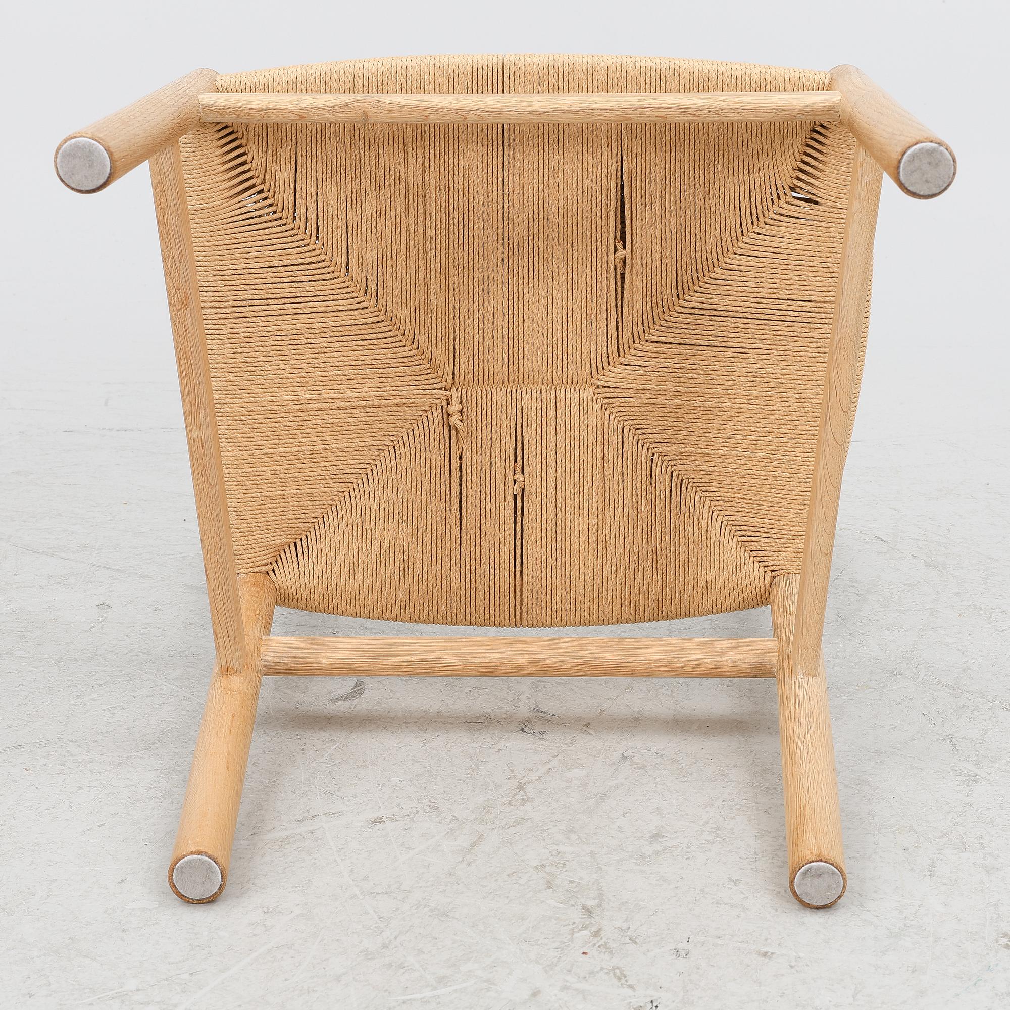 Børge Mogensen, a set of four model "BM1" chairs, C.M. Madsens Fabrikker, Denmark, second half of the 20th century.