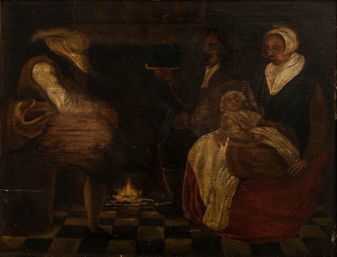 Aelbert Cuyp, follower of Interior.
