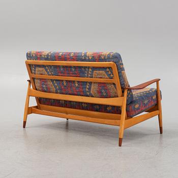 Arne Vodder, a model 'FD 161' sofa, France & Son, Denmark, mid 20th Century.