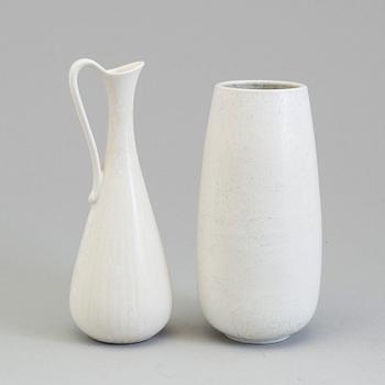 GUNNAR NYLUND, two stoneware vases from Rörstrand.