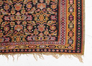 Carpet, kilim, Senneh, semi-antique. approx. 330 x 210.