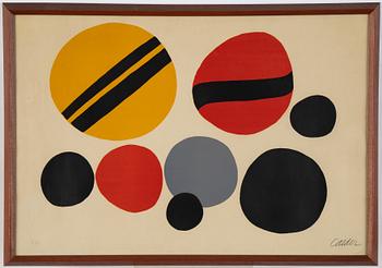 Alexander Calder, lithograph in colors, signed and numbered 7/90.