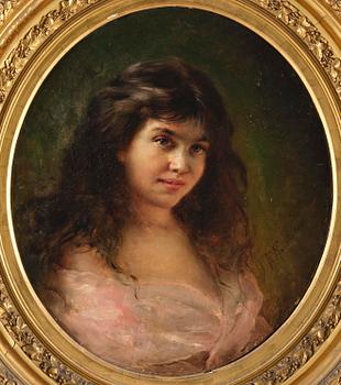 Konstantin Egorovich Makovsky, Young girl.