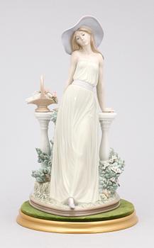 FIGURIN, porslin, Lladro, 1900-talets andra hälft.
