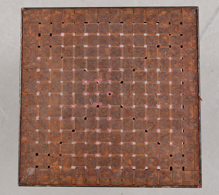 TABURETT, sannolikt Axel Ebbe, Rosengren, Kassaskåpsfabrik, 1930-tal.
