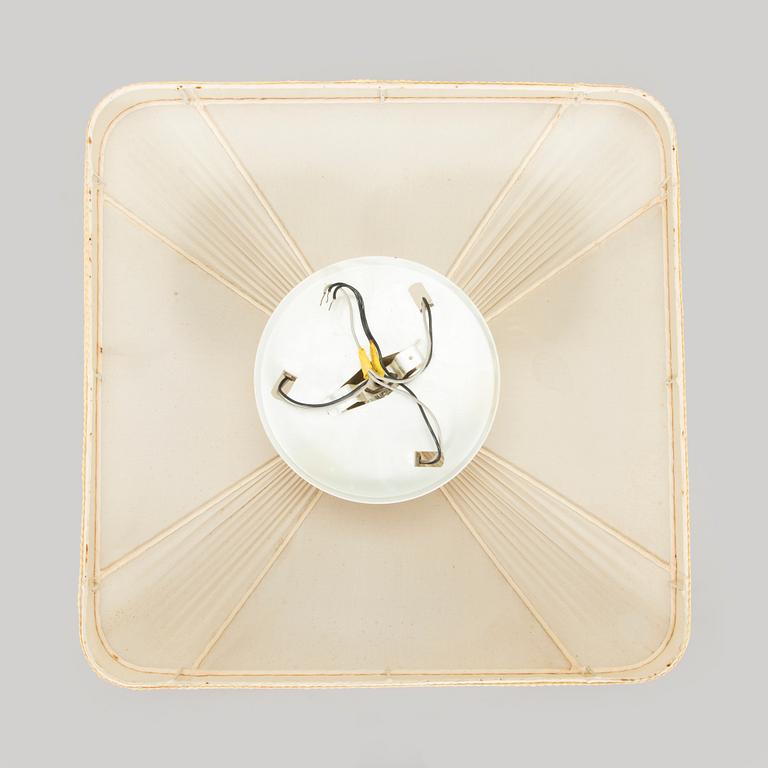 A mid-20th century ceiling light by Valinte.