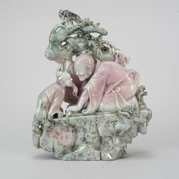 A Chinese carved sculpture, 20th century.