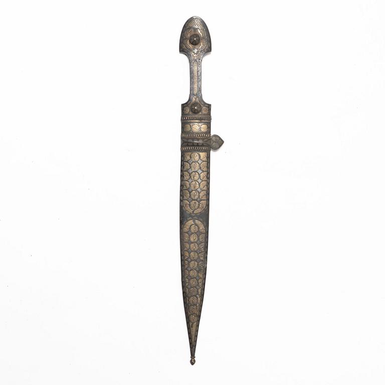 Kindjal, Caucasian, 19th century.