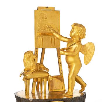 Bordspendyl, Parisarbete, 1800-talets början, Empire.