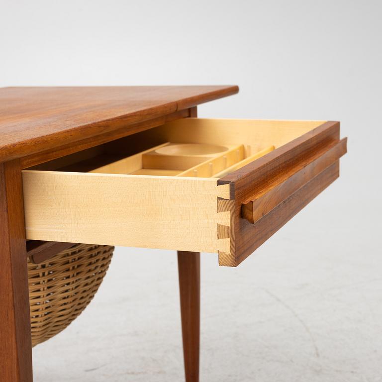 Johannes Andersen, a sewing table, Silkeborg, Denmark, 1960s.