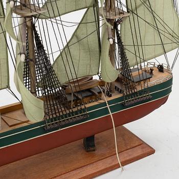 Ship model. 20th century.