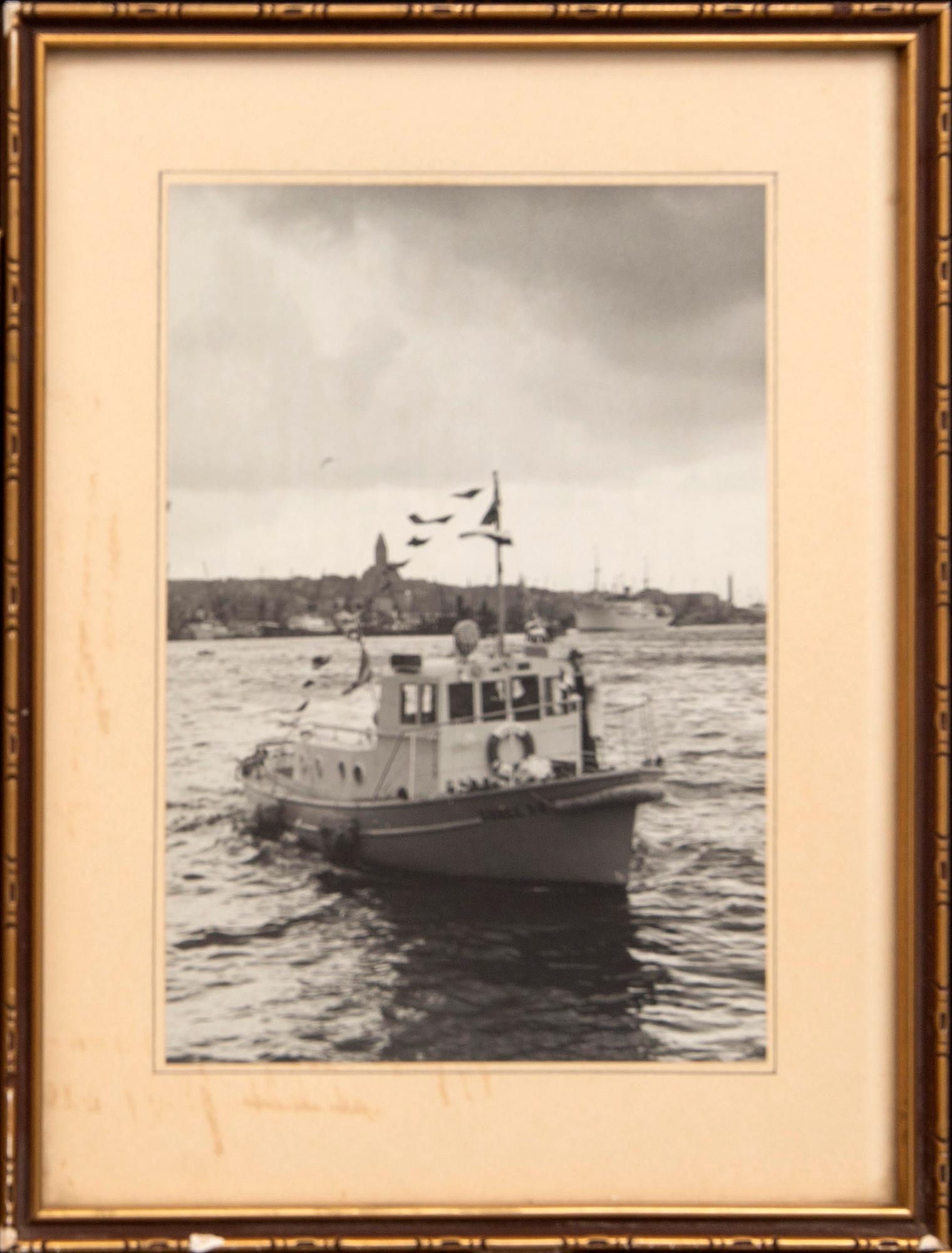 Photographs, 9 pcs, marine subjects, 1940s/50s.