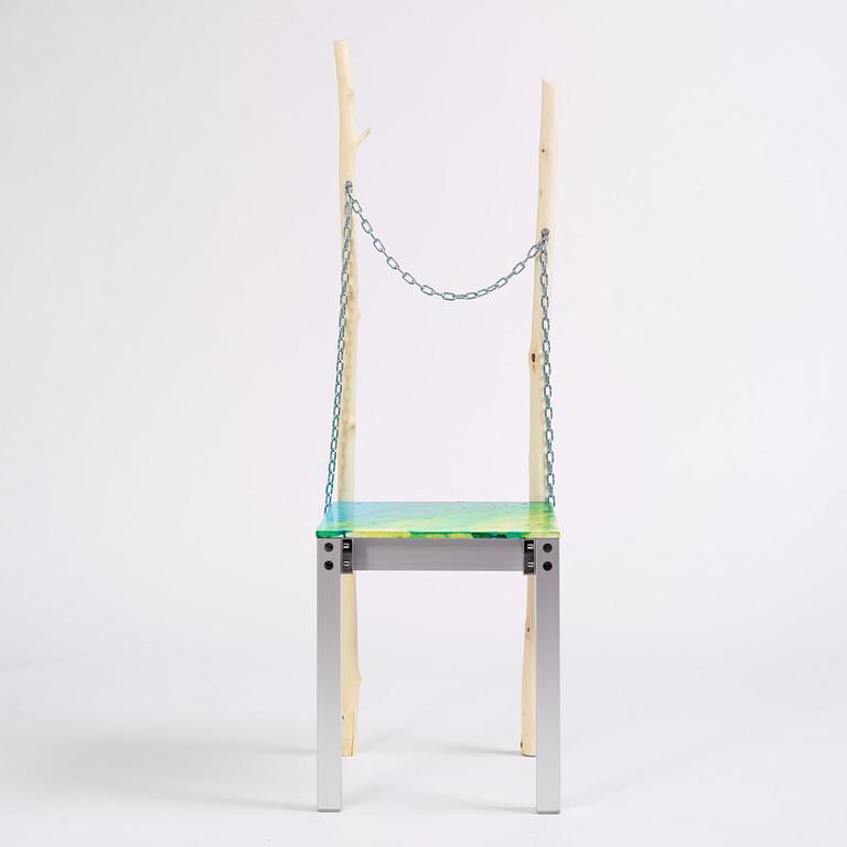 Fredrik Paulsen, a unique chair, "Chair One, FKA Branzi", JOY, 2024.