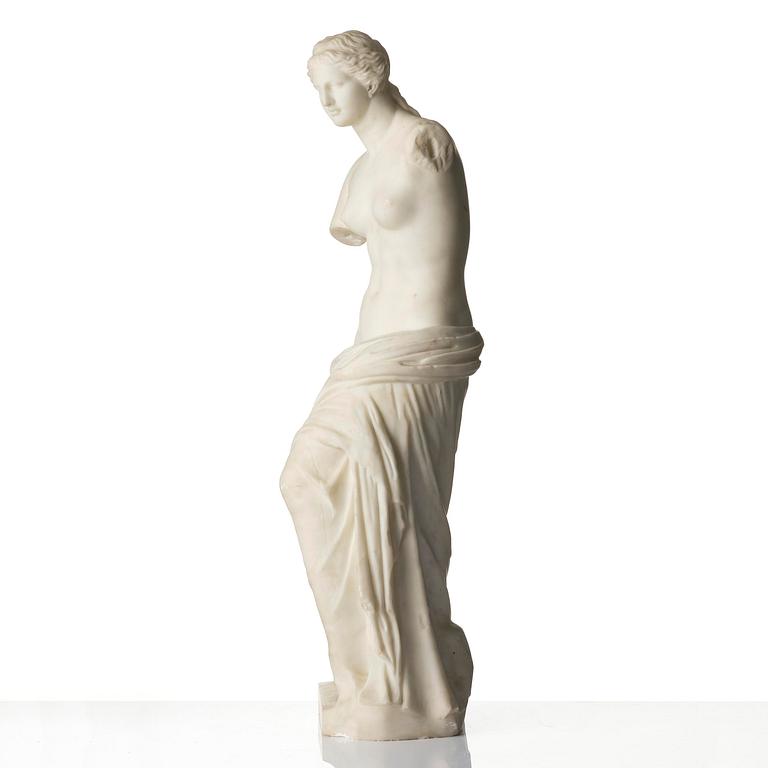 "Venus de Milo", troligen Italien, Grand Tour-souvenir, 1800-tal.