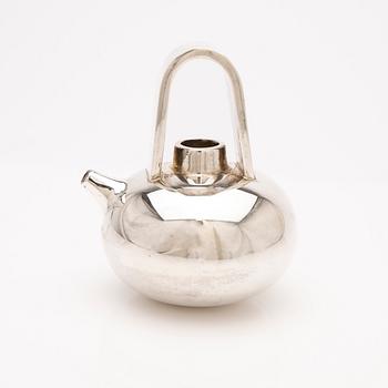 Teapot, sterling silver, Mexico.