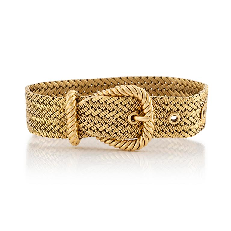 Armband 18K guld Georges L' Enfant för Hermès.