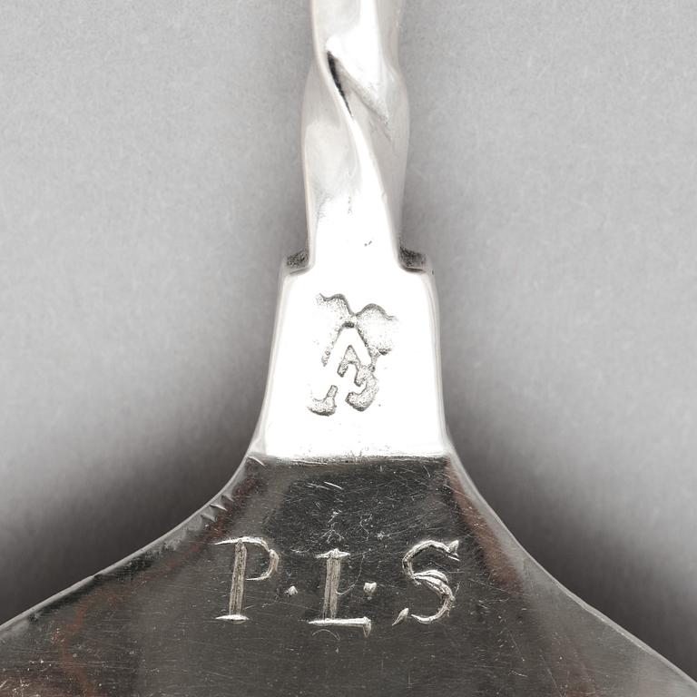 A Norwegian silver spoon, mark of Jørgen Bleckman the younger (Bergen 1622-after 1670).