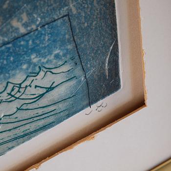 Roberto Matta, a set of eight etchings in colour, signed and numbered 21/100.