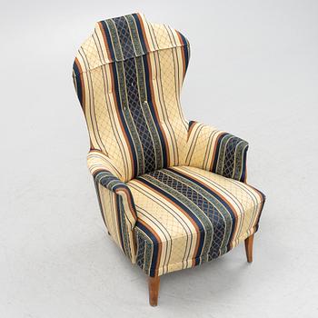 Carl Malmsten, fåtölj, "Farmor", OH Sjögren, 1900-talets andra hälft.