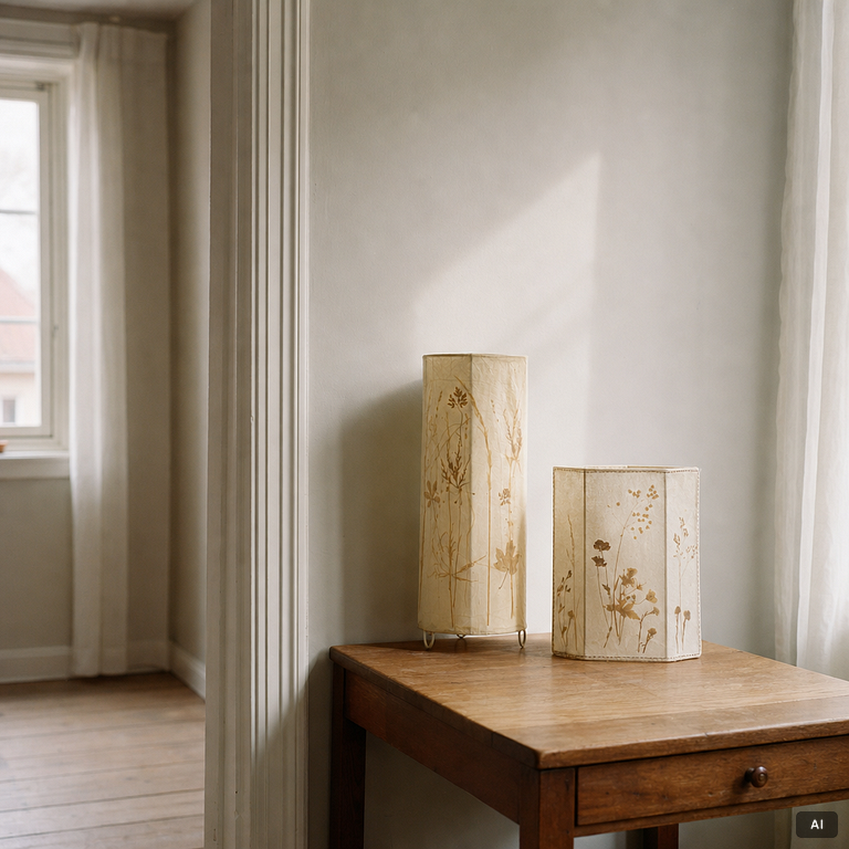 Vanja Sorbon Malmsten, two lamps, second half of the 20th century.