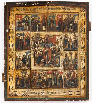 Icon, Russia, 19th century.