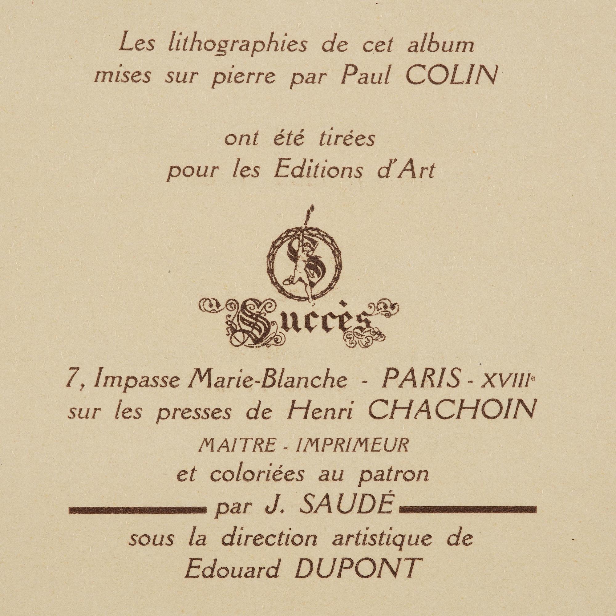 Paul Colin, "Le Tumulte Noir".
