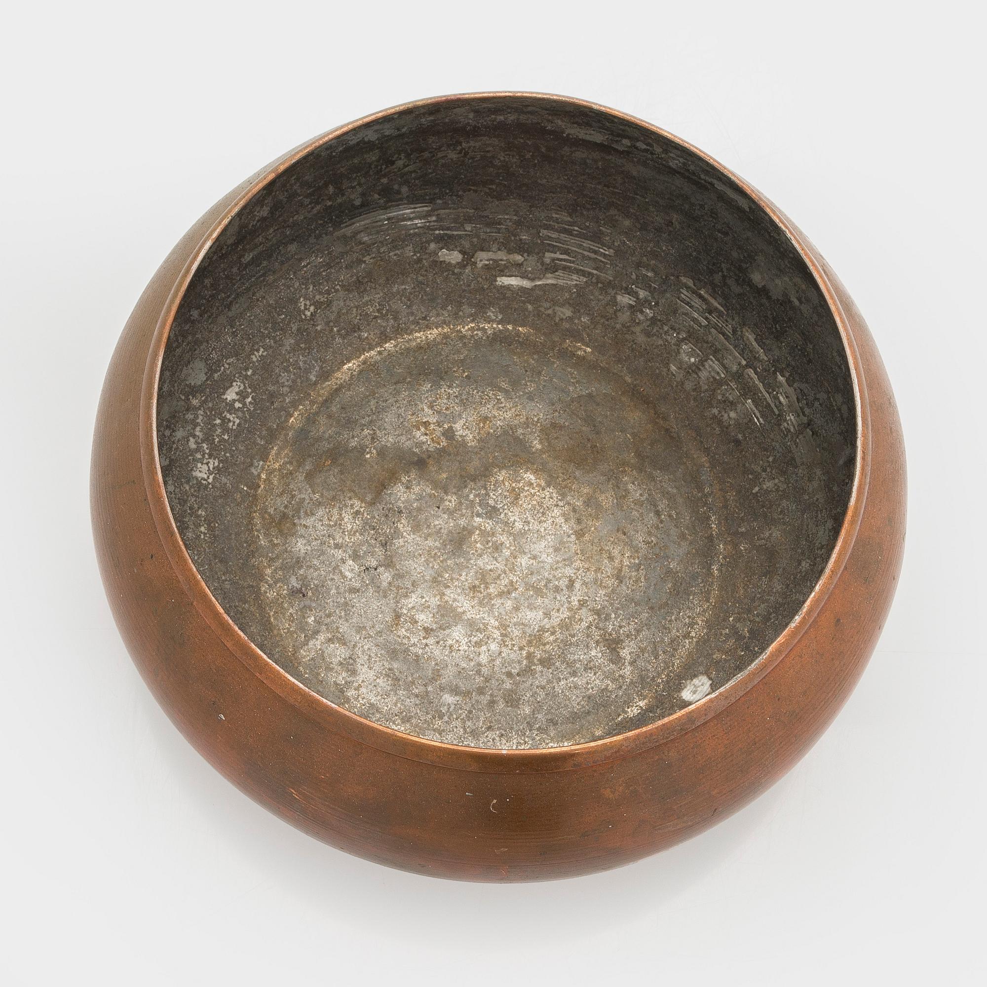 Maija Heikinheimo, skål, tillverkare Valaistustyö för Artek 1900-talets mitt.