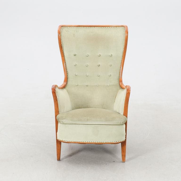 Axel Larsson, armchair, Swedish Modern, for Hotel Baltic, Svenska Möbelfabrikerna Bodafors 1954.