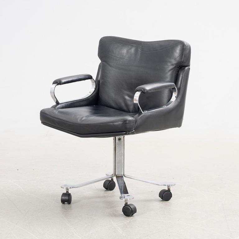Office chair, possibly Saporiti, Italy, 1970s.
