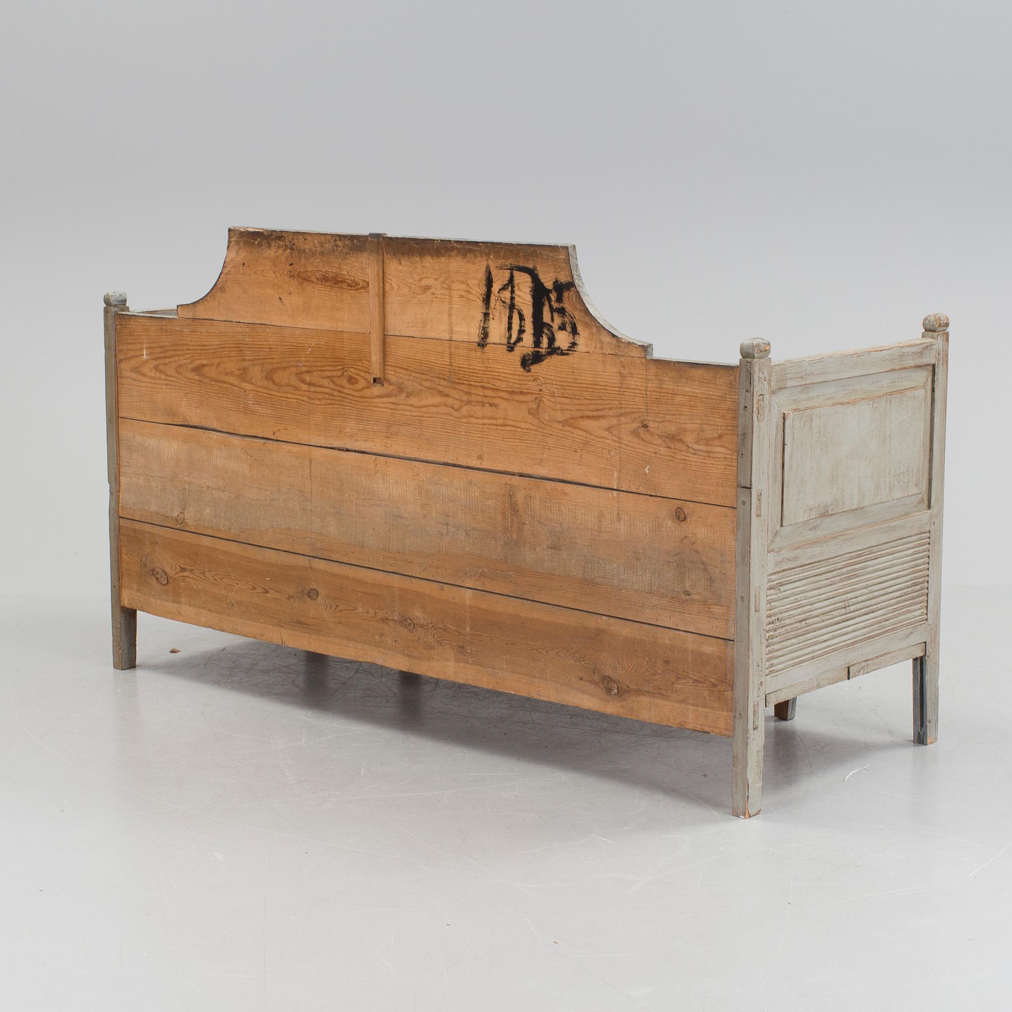 An early 19th century sofa.