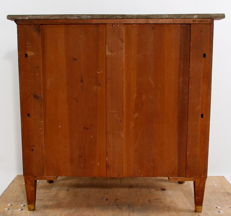 BYRÅ, gustaviansk stil, 1800/1900-tal.