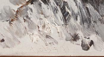 ULF TROTZIG, olja på duk, signerad och daterad- 71.