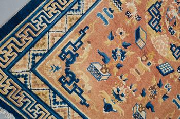 A CARPET, a semi-antique Ningxia, ca 197 x 127 cm.