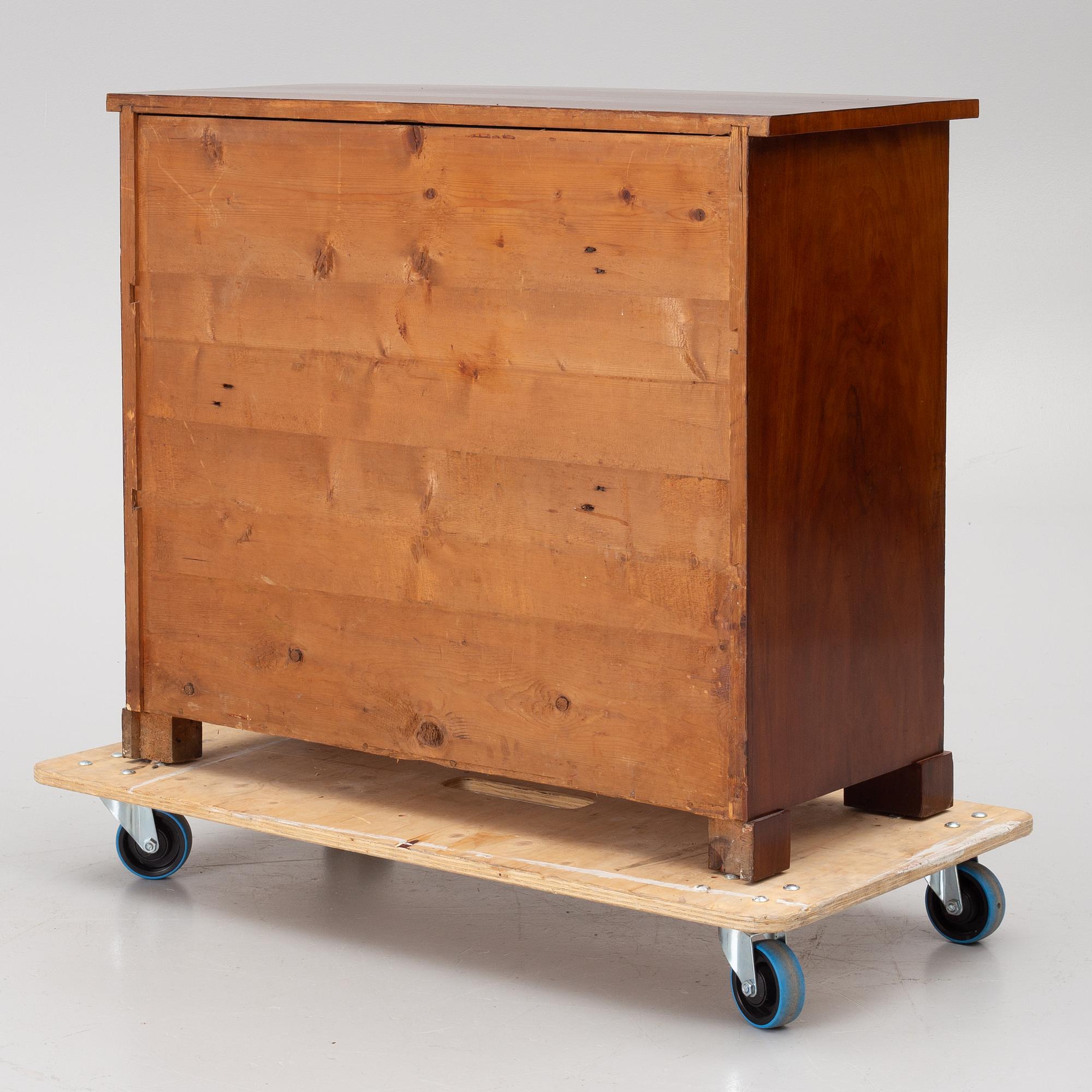 Chest of drawers, Empire, Sweden, first half of the 19th century.