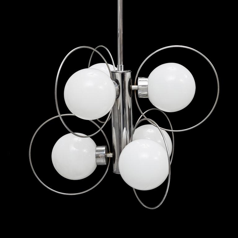 A 1960's ceiling light.