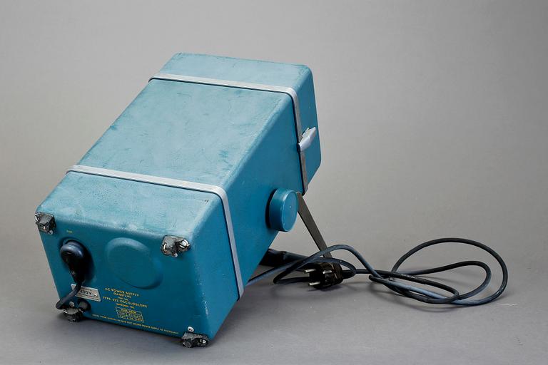OSCILLOSCOPE, portabelt, Tektronix, 1900-talets andra hälft.