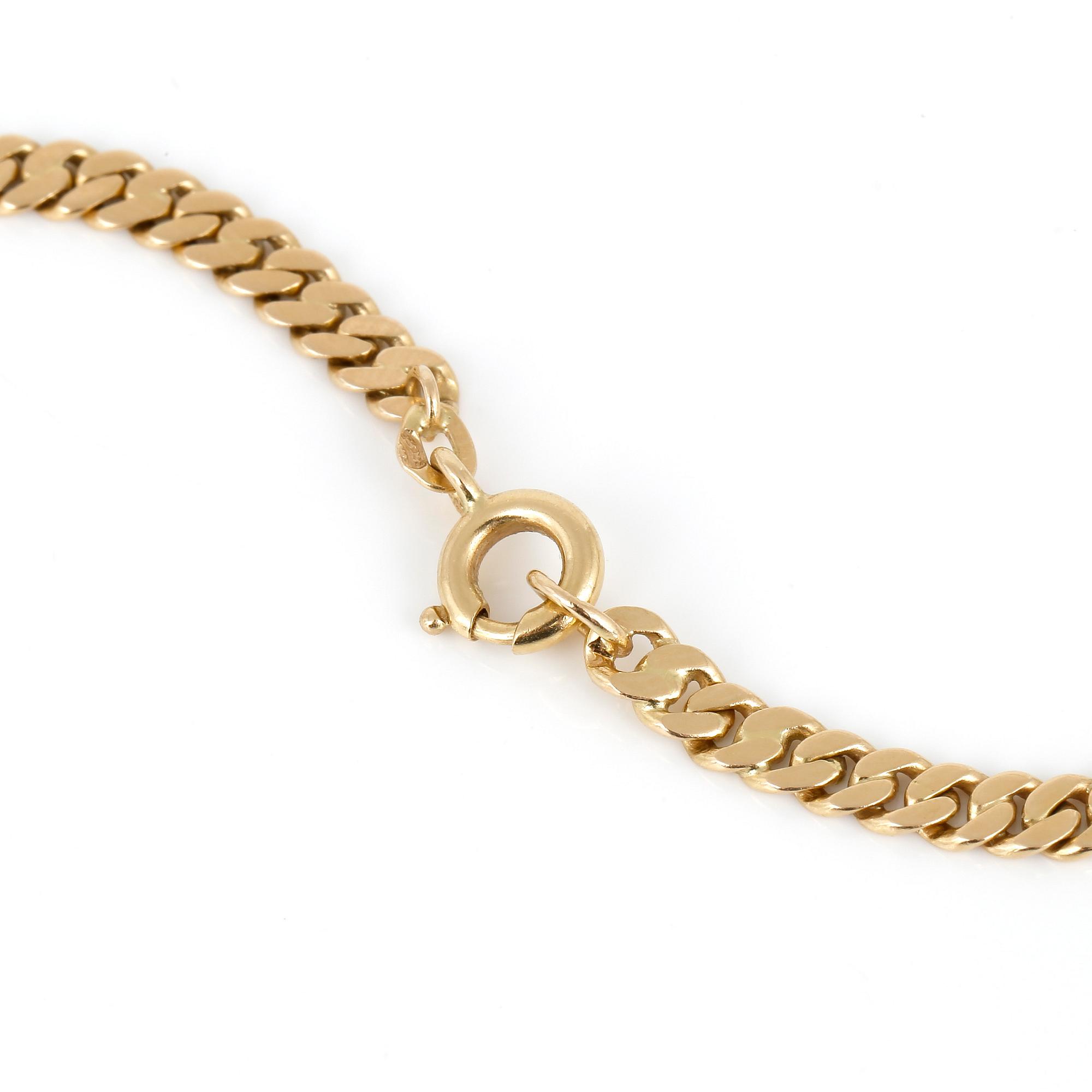 HALSBAND, 18K guld.