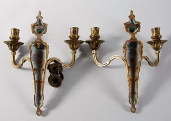 VÄGGAPPLIQUER, Louis-XVI stil. 1900-tal.