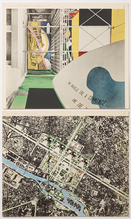 LE CORBUSIER, "Oeuvre Plastique Peintures et Dessins Architecture".